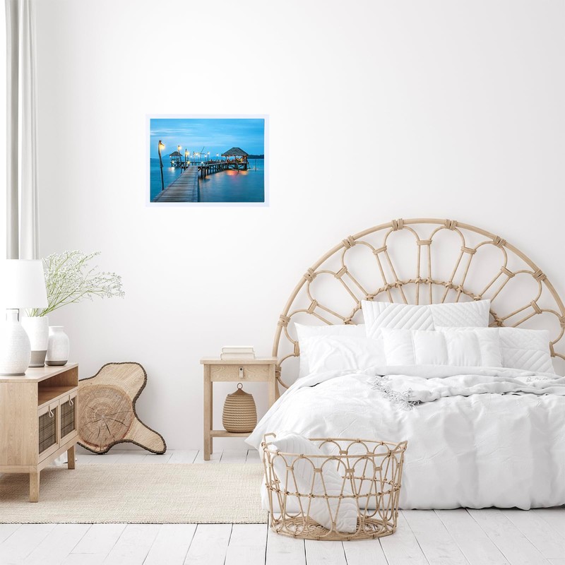 JCJMY 10x13 Picture Frame Set of 3 White for Wall