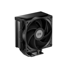 PCCOOLER CPU Air Cooler, 5×6mm Heat Pipes, 120mm ARGB Fan, Hydraulic Bearing, High Airflow 73.3CFM, Compatible with Intel LGA115X/1200/1700/1851 & AMD AM4/AM5（RT500 TC BK）