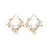 Stocking Stuffers Pearl Drop Earrings Bohemia Bead Pearl Hoop Earrings