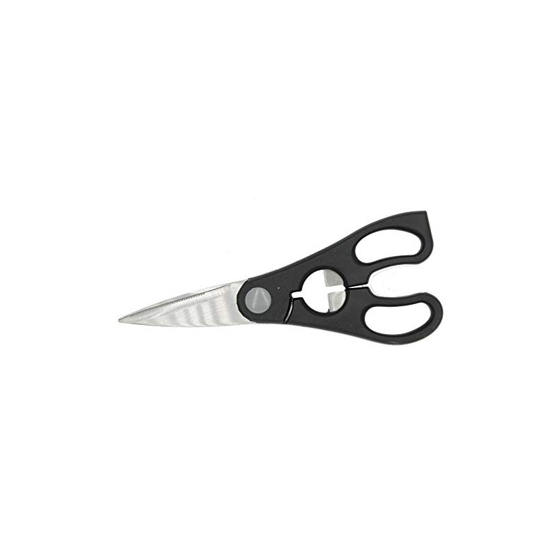 Fackelmann Multi-Purpose Kitchen Scissors With Bottle Opener, Stainless Steel, Silver