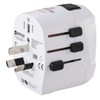 Hama World Travel Pro Light Adaptor Set USB 3-Pin 2x