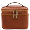 Tuscany Leather Eliot TL142045 Travel Toiletry Bag Leather, honey