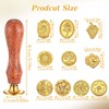 Ouligay 11-Piece Classic Seal Stamp Set, Wax Seal Stamp Set