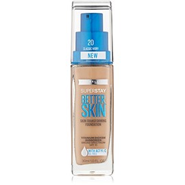 Maybelline Super Stay Better Skin Foundation, Classic Ivory, 1 fl. oz.