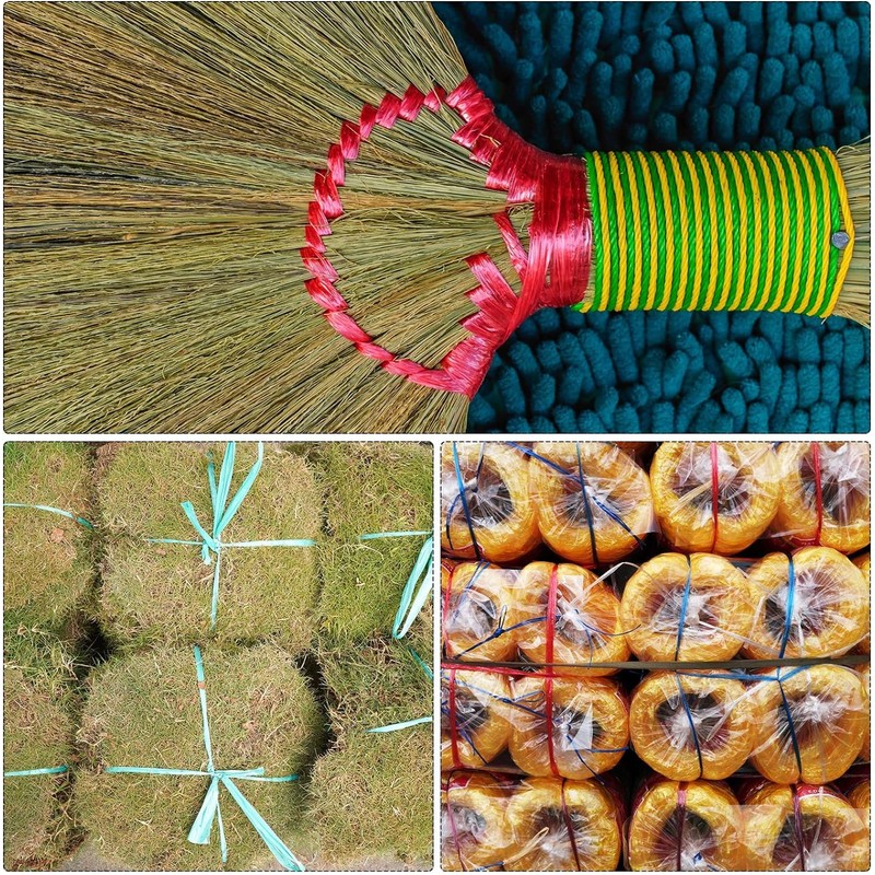 Polyester Nylon Plastic Rope Twine, Household Bundled for Packing Gardening