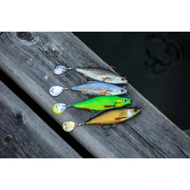 Berkley Pulse Realistic Flash Soft Bait Lure | Paddle Tail Shad for Pike, Perch, Zander & Bass | Flash Foil for Extra Attraction | Ultra-Responsive Swimbait for Freshwater Predators | 17cm, Firetiger