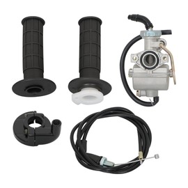 Thomletha Motocycle Carburetor Throttle and Cable Grip Casing Set Replacement for CRF80F XL80S XR80 XR80R XL75 XR75 XL70 SL70 1971-2004
