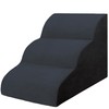 Dog Stairs for Small Dogs, High Density Foam Dog Steps,