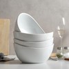 SumitlEyao 6-Piece Porcelain Dessert Bowls Set - 5.5 Inch Small