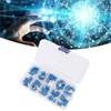 50pcs Variable Resistor 10 Values 3296W Regulating Resistance Multiturn Trimmer