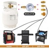 MENSI Upgraded POL Low Pressure Propane Regulator Outlet 11" WC
