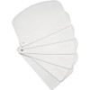 Ateco 1303 - Juego de raspadores de cuencos, plástico flexible