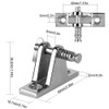 Tissting Pack of 2 Boat Hinge, Transport Hinges Stainless Steel