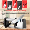 Knife Sharpeners, Best 4 in 1 Manual Kitchen Knives &