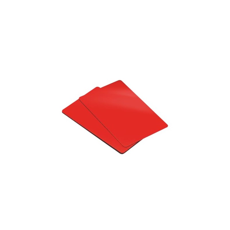 NFC Card NTAG215 Solid Red Felica Card NFC Tag (5)