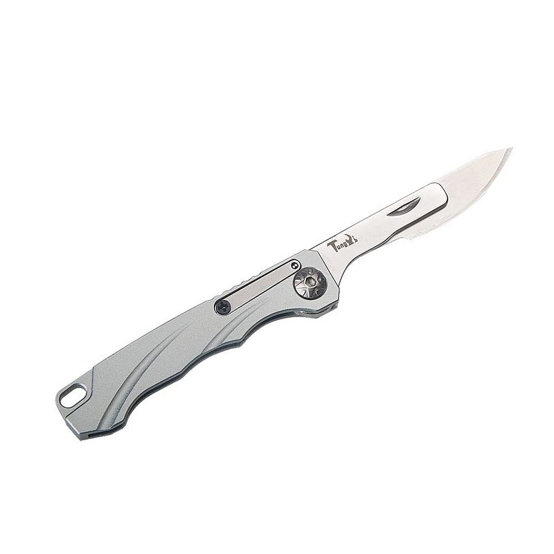 Tungyi Daily Pocket Folding Utility Knife with 10 Replaceable Quick