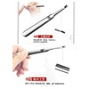 Stainless Steel Double-ended Nail Pusher & Nail Cuticle 美甲专用死皮叉 1pc