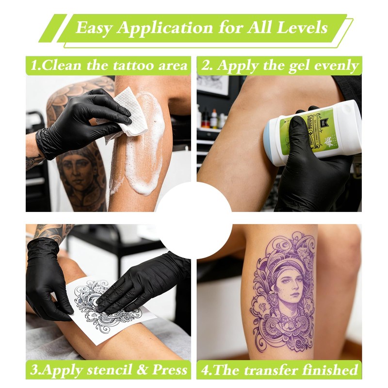 Tattoo Transfer Gel 3 Pack (Each 2.1oz/60g) - Yangna Professional