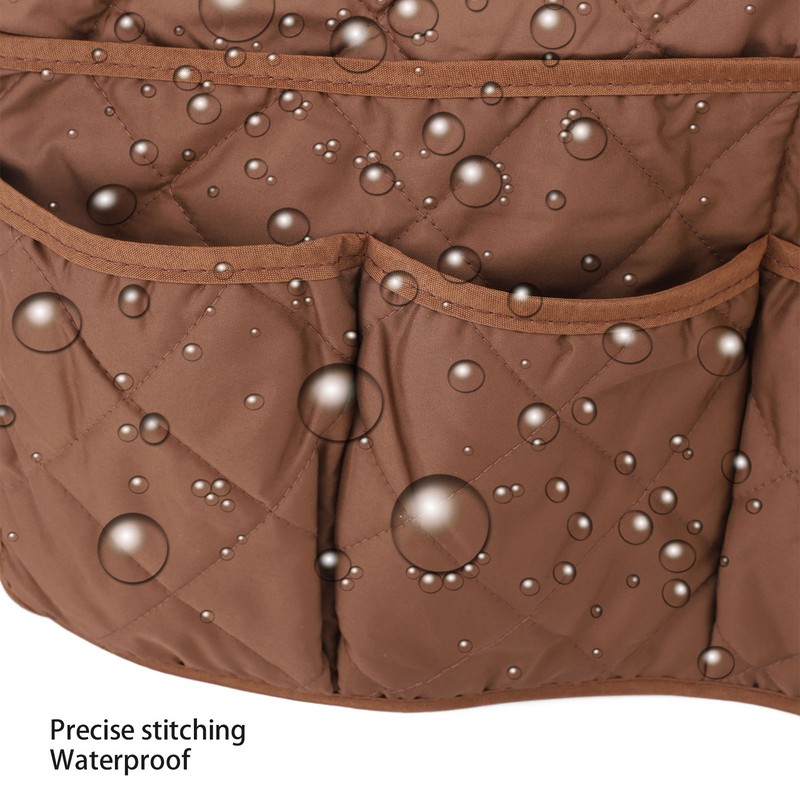 Couch Armrest Storage Bag 14 Pockets Multifunction Sofa Armrest Organizer