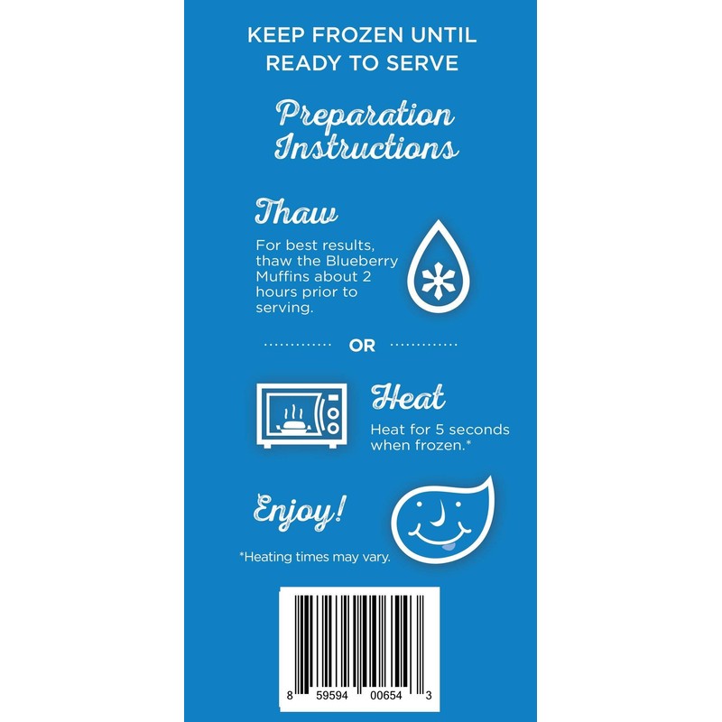 Katz Gluten Free Blueberry Muffin Snacks | Dairy Free, Nut