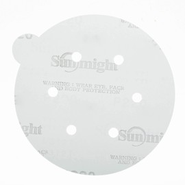 Sunmight Film 6" 220G PSA 6 Hole Disc, 01711, 100 Discs