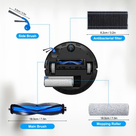 Fixbetter Accessories for Ecovacs Deebot T80 Omni