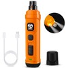 Casfuy Dog Nail Grinder with 2 LED Light - New