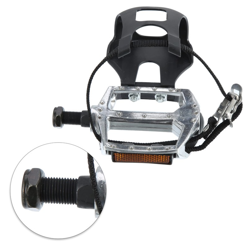 A ABSOPRO 1 Pair Bicycle Pedals 12.7 mm 1/2 Inch