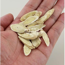 xlseafood Premium Astragalus Root Slices Unsulphure, Pure and Natural 旭龙行无漂白特级北芪黄芪片 8 oz 227g (8OZ)