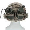 COMBATGEAR Tactical Headset with ARC Rail Adapter Ear Defender Airsoft