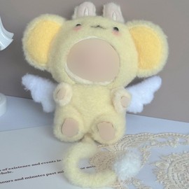 Doll Clothes for bubu 17cm Plush Doll Corn Outfit Chic Clothing Stylish Dress up (Yellow Monkey)