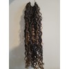 Black Textures Goddess Faux Locs Crochet Hair Curly River locs