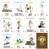 VERBS Hard Level Catch The Chicken English Card Game English