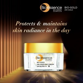 Bio-essence Bio-Gold 24k Gold Day Cream SPF36 40g |Improves skin radiance