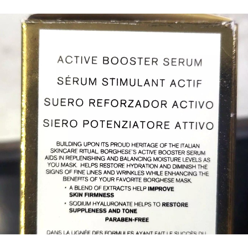 Borghese Active Booster Serum ~ full size 1 oz, 30