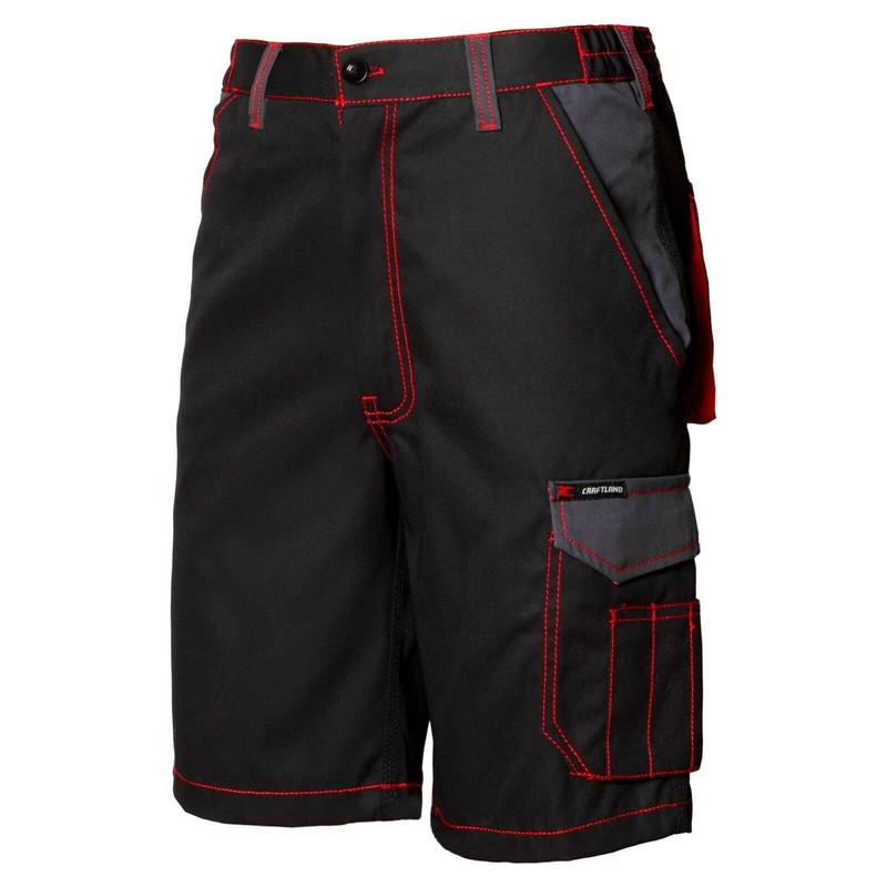 Craftland Ostend Twill Shorts, black/grey