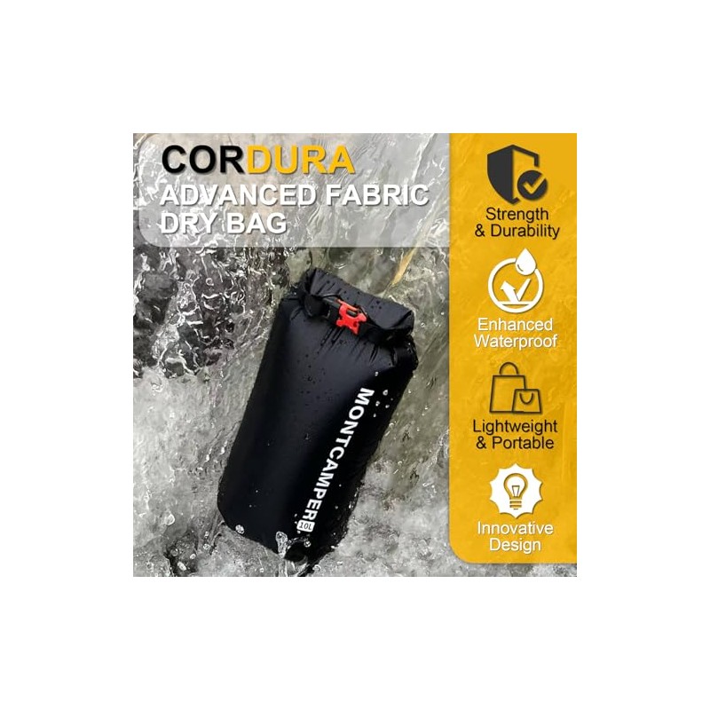 CORDURA - Bolsa seca impermeable de 10 l – Saco