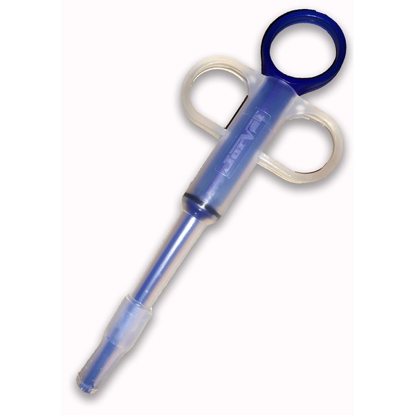 JorVet Pet Piller Blue with Soft Split Tip Design for