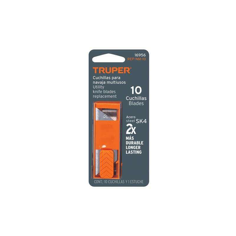 Truper REP-NM-10, Dispensador con 10 cuchillas para NV-7 y NM-7