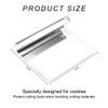 YOYEAH Stainless Steel Vegetable Scoop Kitchen Scraper - Dough Scraper,