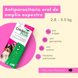 Pastilla Contra Pulgas Y Garrapatas En Perros 2.8 A 5.5kg