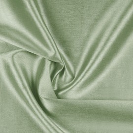 Exclusive Home Chatra Faux Silk Grommet Top Curtain Panel Pair, 54"x96", Sage