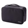 Elecom BMA-GP07BK Gadget Pouch, Large Capacity, Shock Absorption, Bag-in-Bag, Gadget