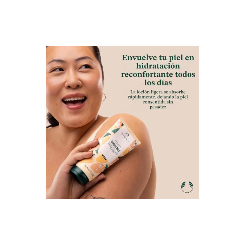 The Body Shop Loción corporal de leche de almendras y