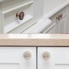 SagaSave 6 Pcs Vintage Cabinet Handles, Carved Drawer Pull Handles
