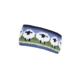 Pachamama Wool headband with sheep lock
