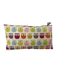 Naturcraft Eye Pillow, Eye Mask, Relaxation Pillow (24 x 12 cm, Owl)