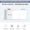 SUPVAN KATASYMBOL T50M Pro/Plus Label Tape Paper, Waterproof Labels for