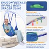 Ehucon Universal Full Body Patient Lift Sling,Thickened Medical Sling for