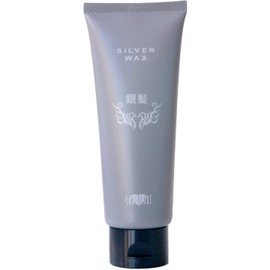 Washable Coloring Wax [Beauty Salon Exclusive] Silver Wax (3.5 oz (108 g) for Silver and Gray Hair
